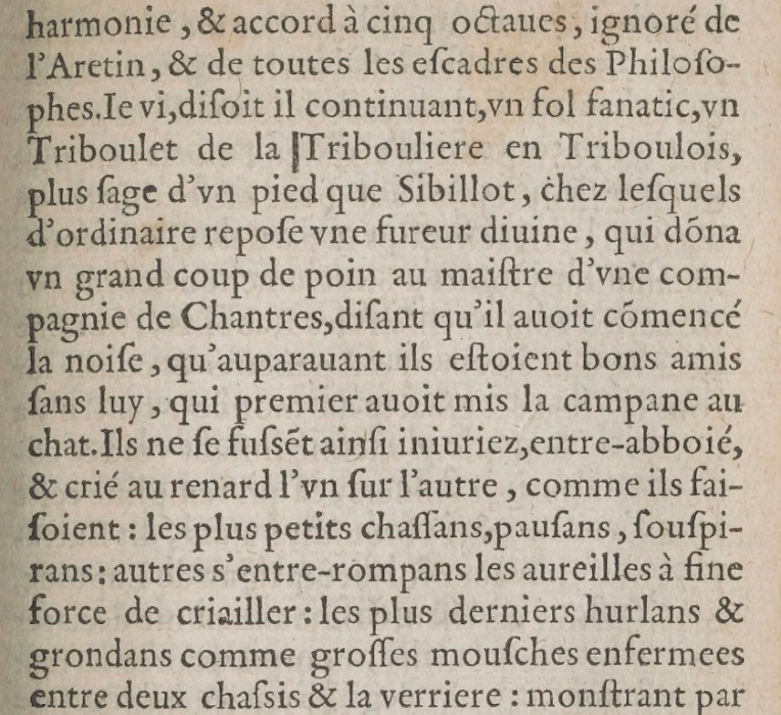 Ethymolgie Triboulet